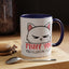 Adult Mug - Fluff You White Cat