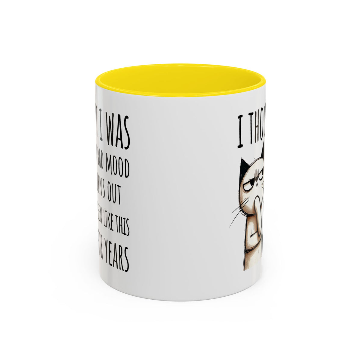 Adult Mug - I Thought I Was In A Bad Mood