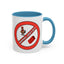 Adult Mug - Warning Don't Be A Cock Blocker