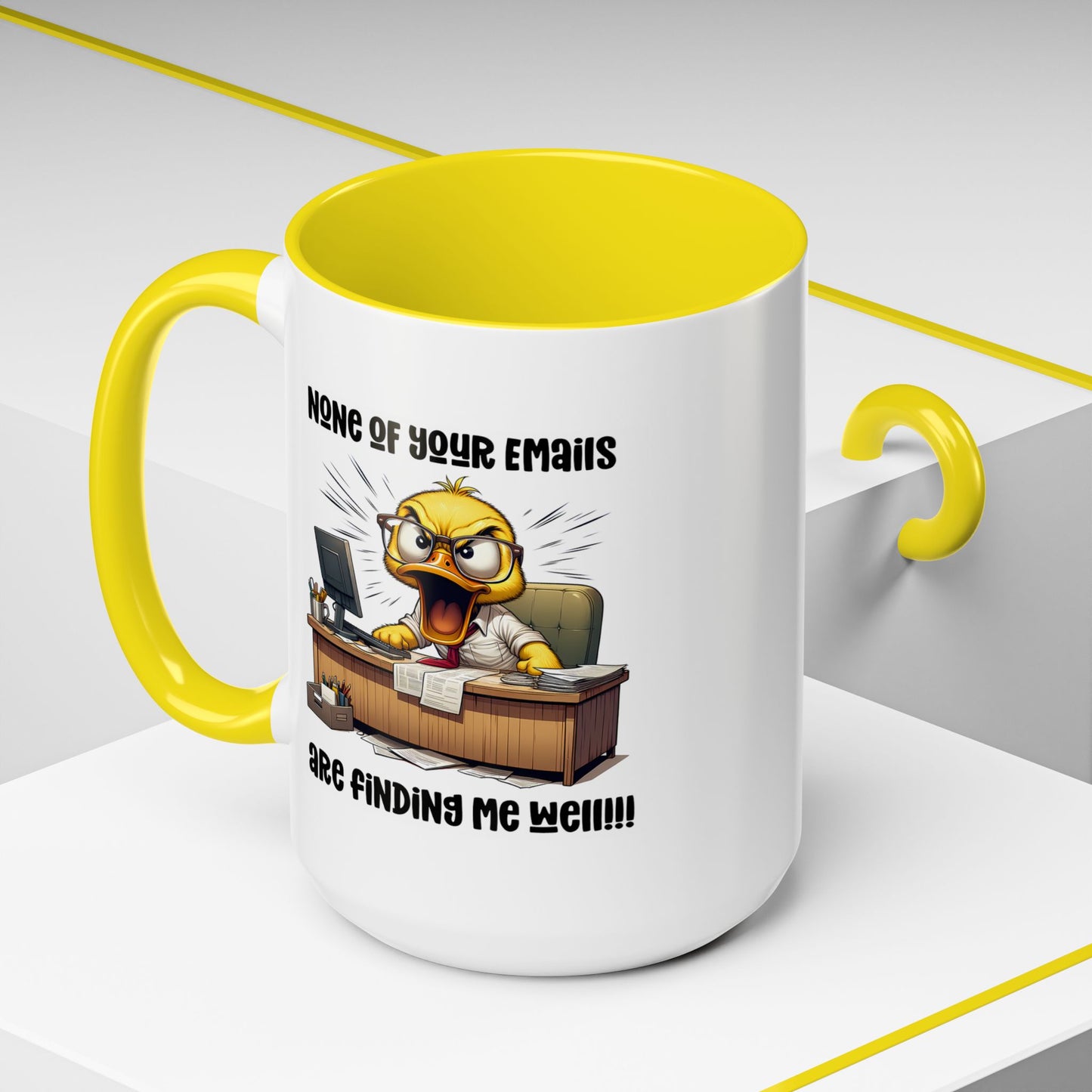 Office Mug - None Of Your Emails