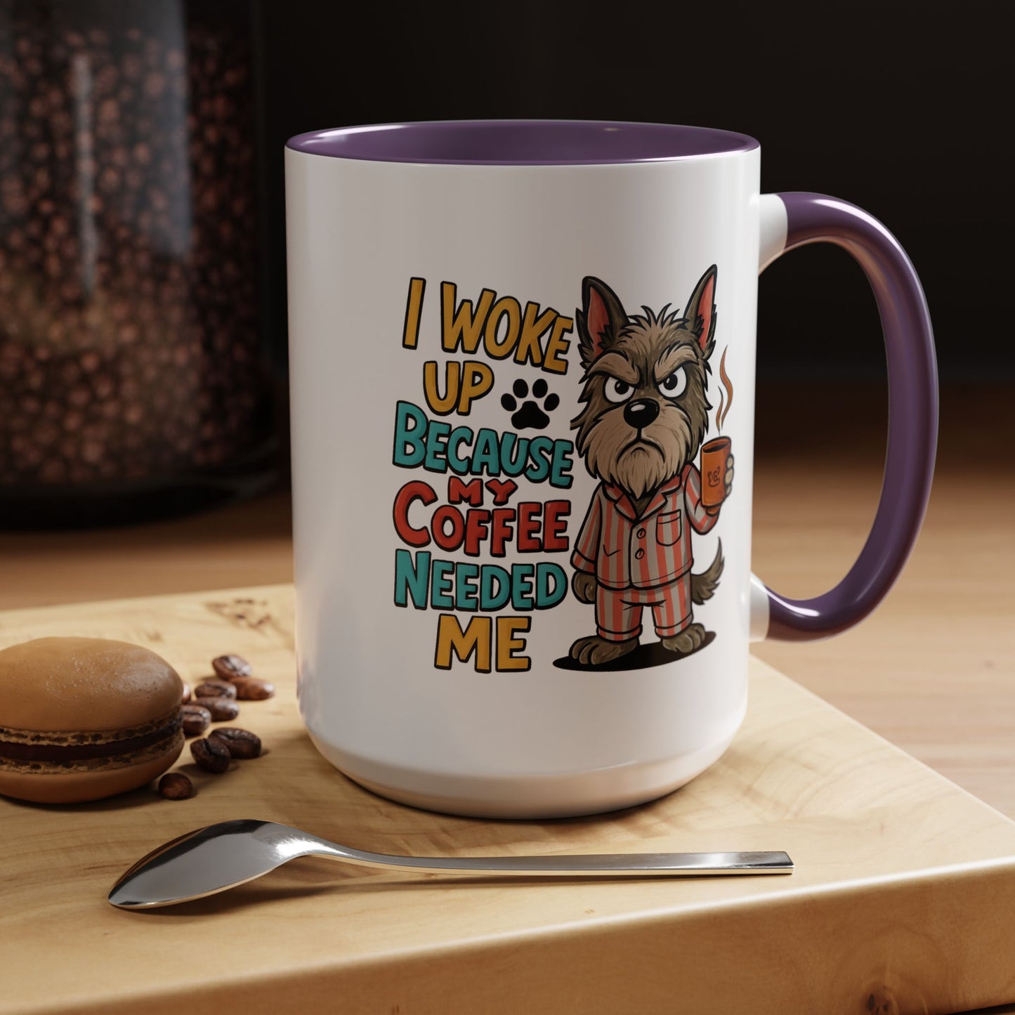 Animal Mug - I Woke Up Because