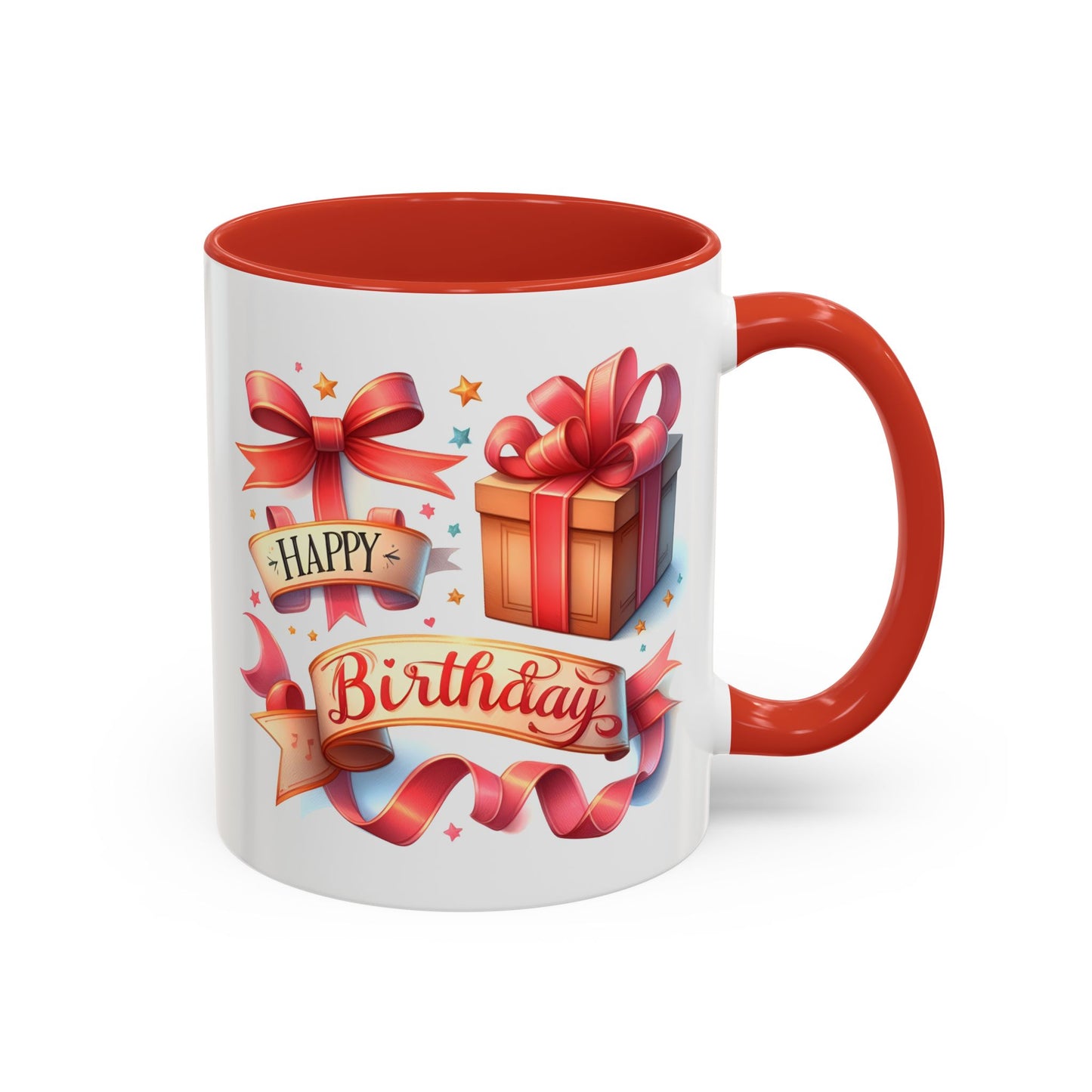 Birthday Mug - Present Ribbon