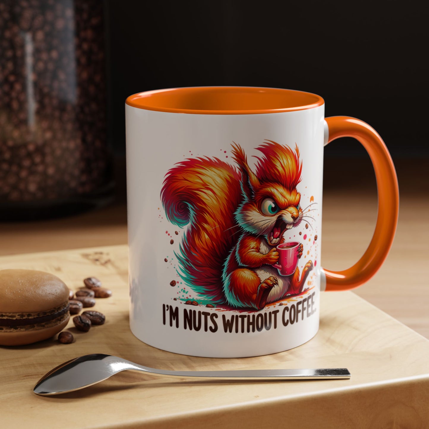 Humor Mug - I'm Nuts Without Coffee