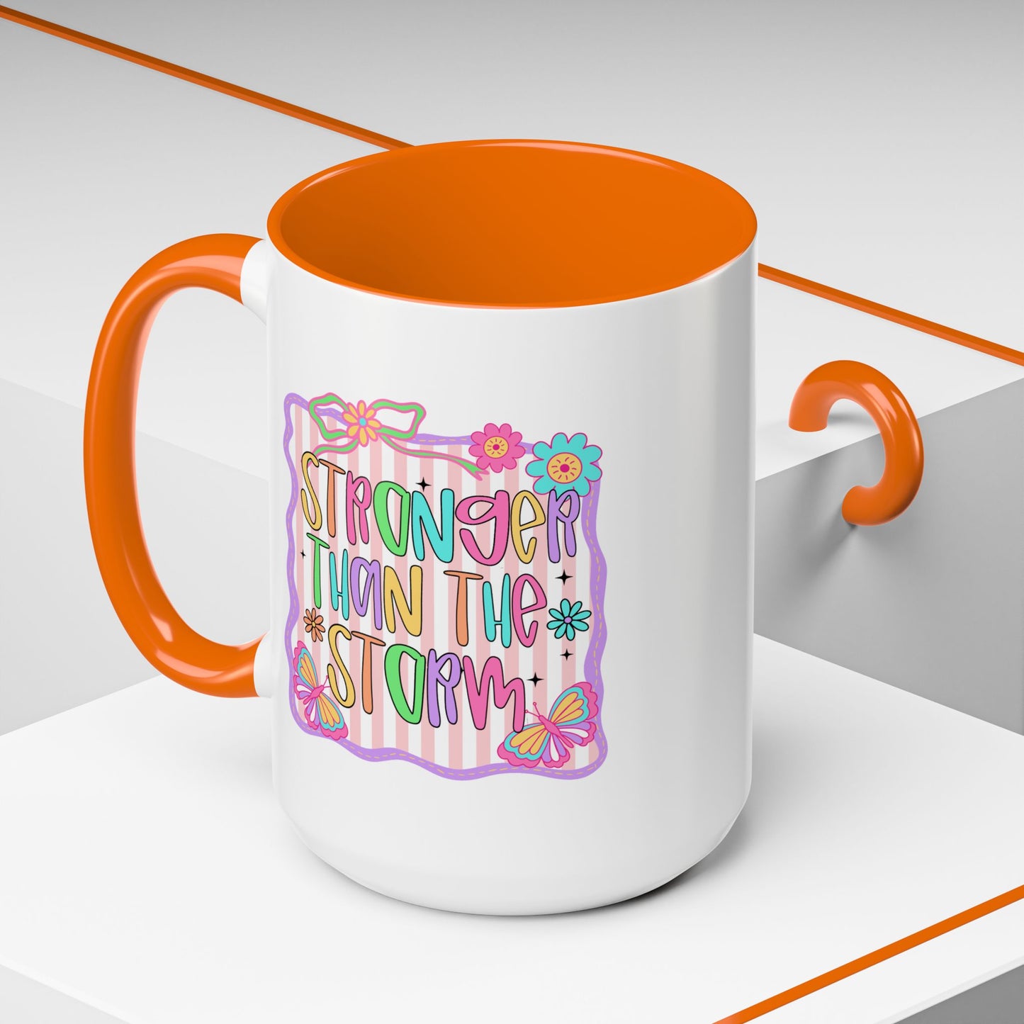 Motivation Mug - Stronger Than The Storm