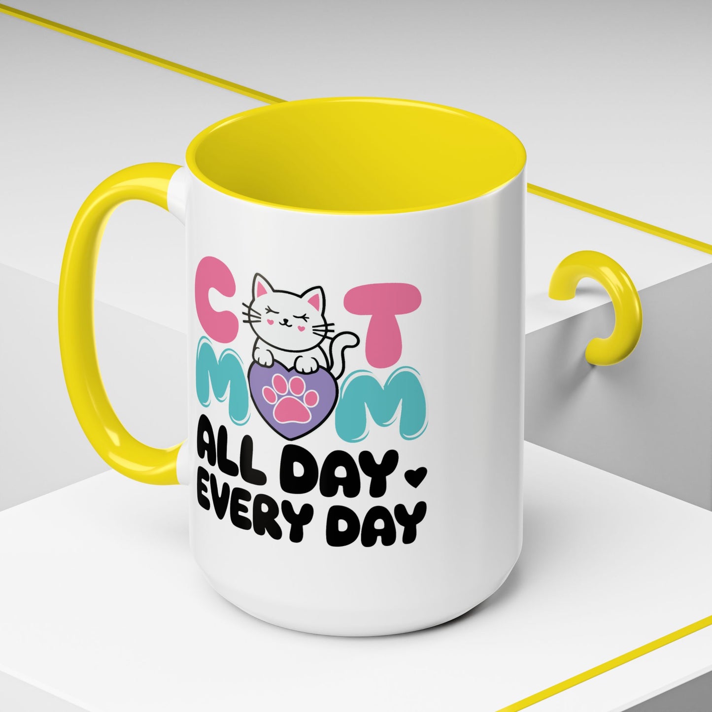 Animal Mug - Cat Mom All Day