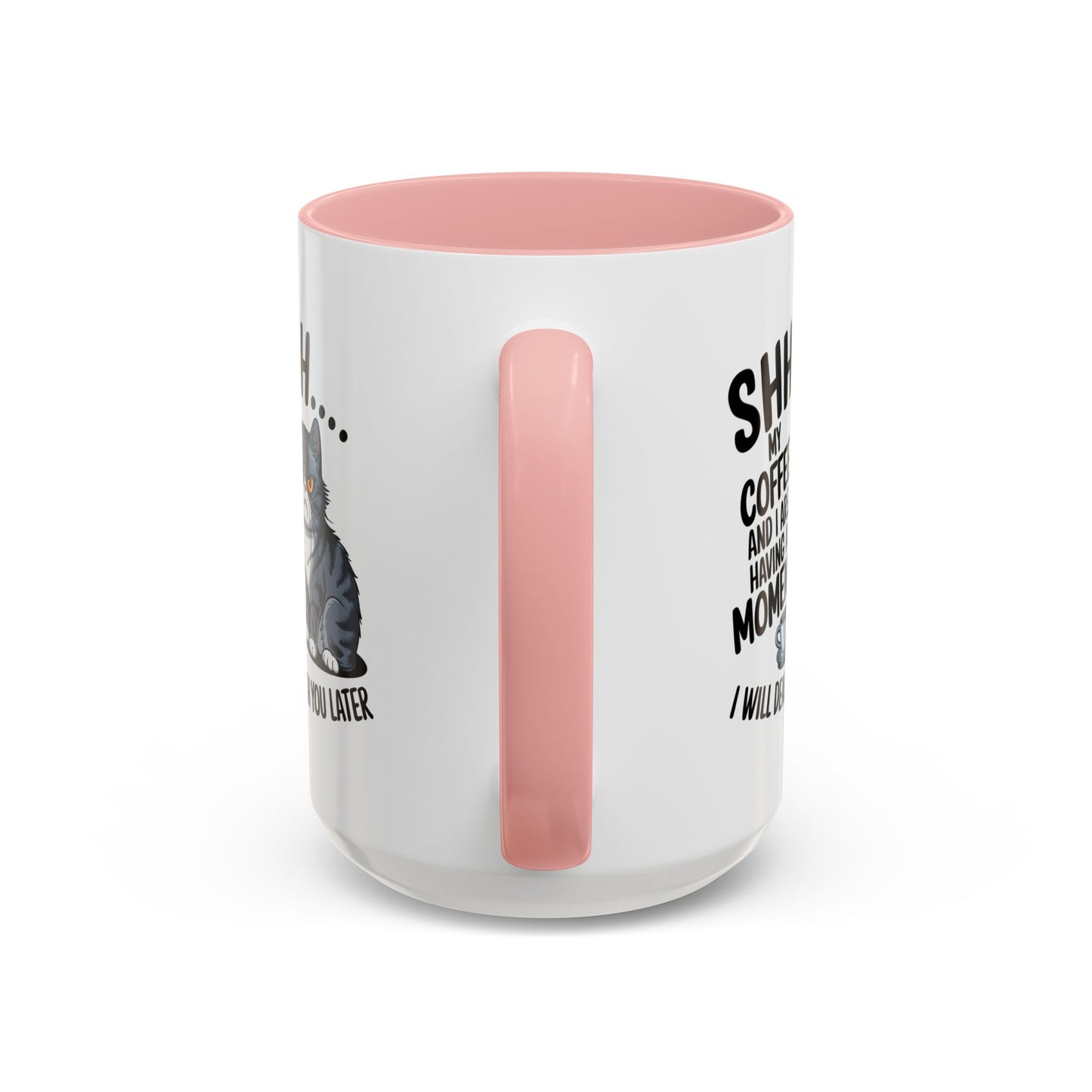 Animal Mug - Shhhh My Coffee and I