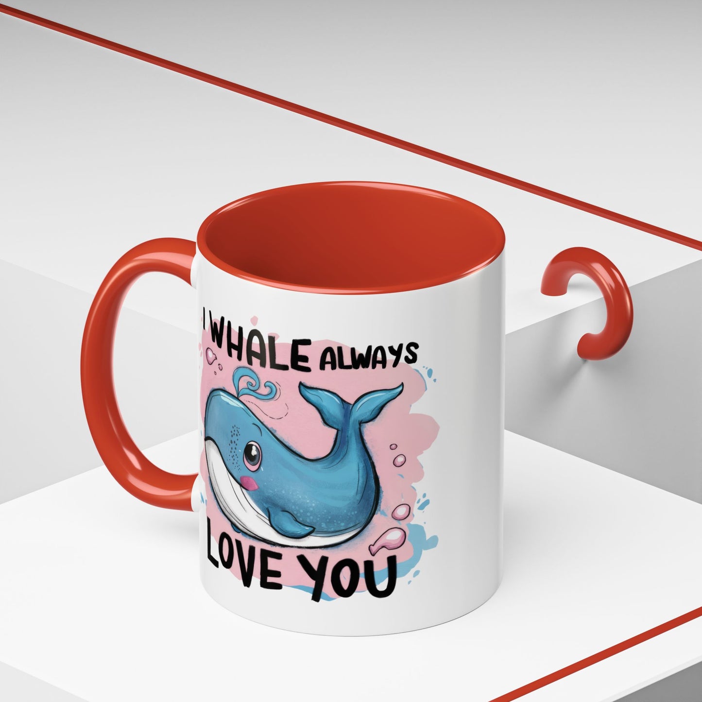 Valentine's Day Mug - I Whale Always Love You