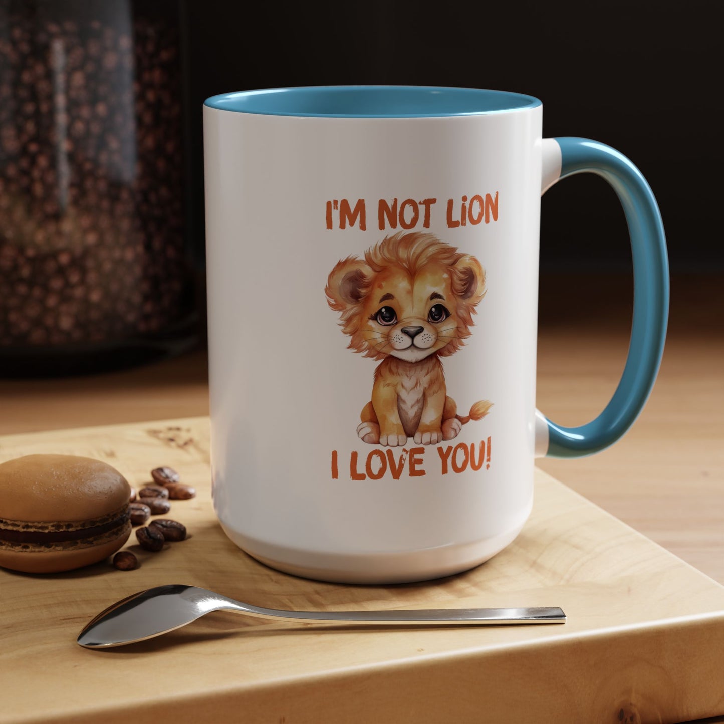 Valentine's Day Mug - I'm Not Lion I Love You