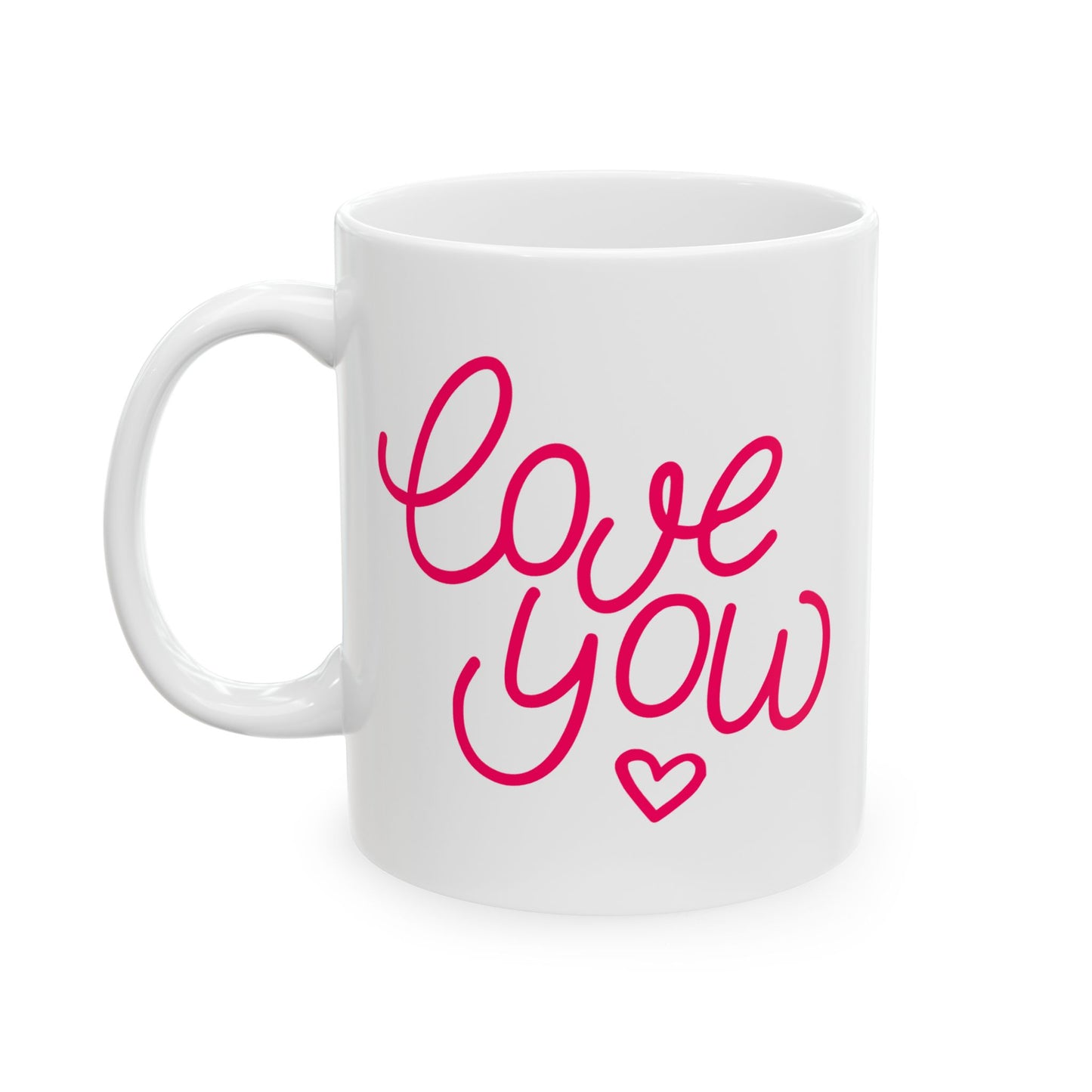 Anniversary Mug - Love You Hand Lettering