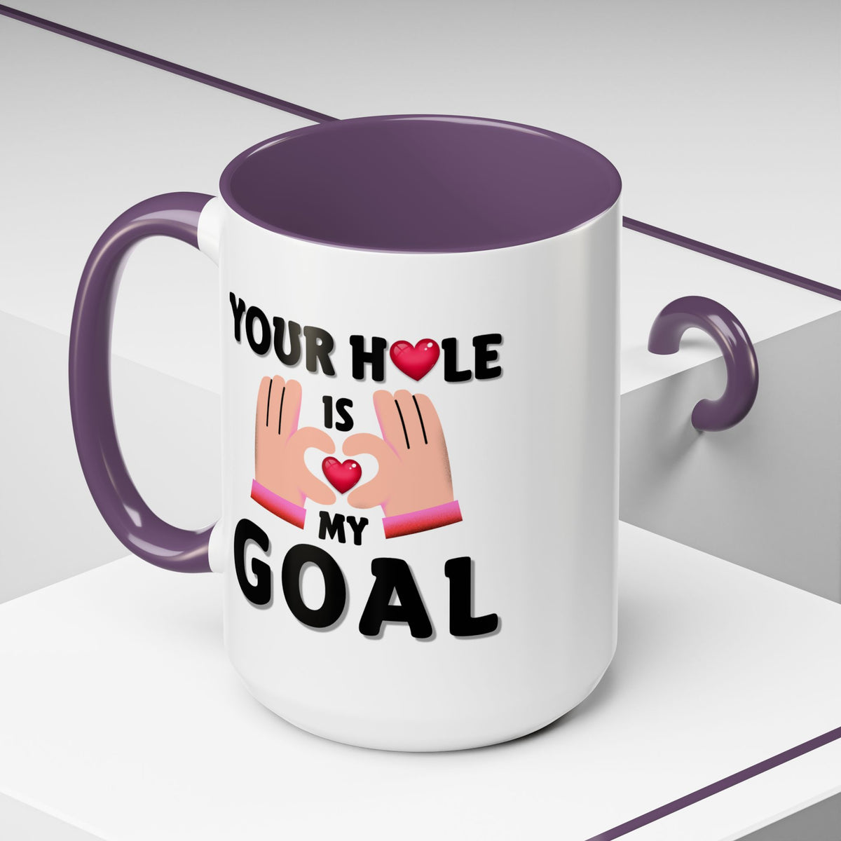 Adult Mug - Your Hole Is My Goal