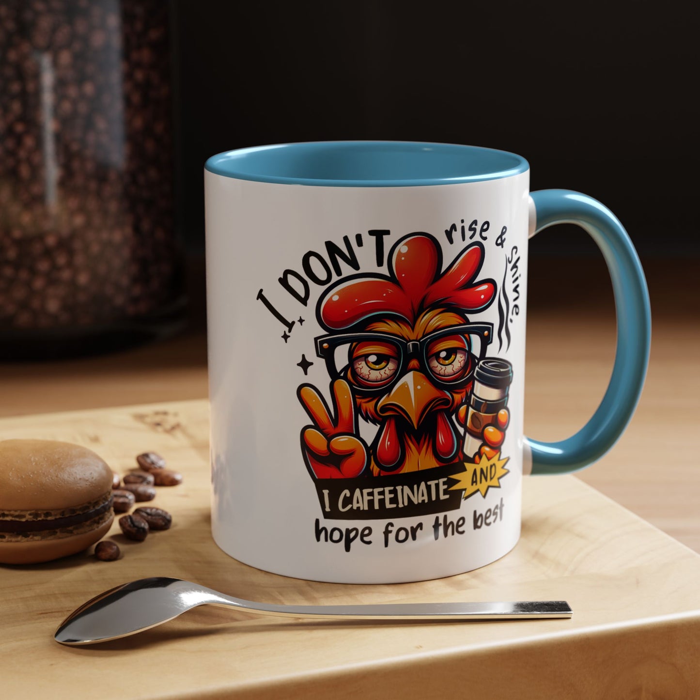 Office Mug - I Don't Rise & Shine