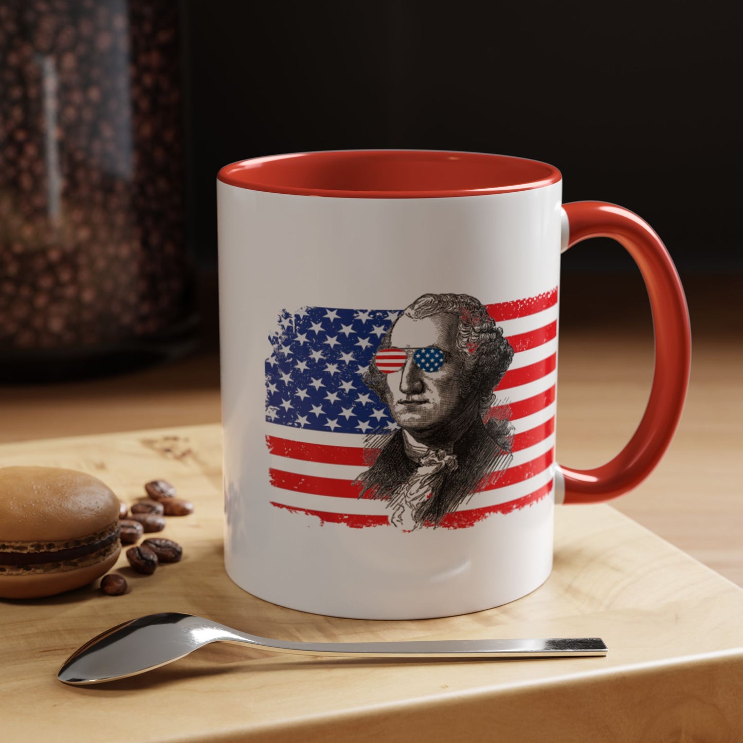 4th of July - Cool George Washington Flag