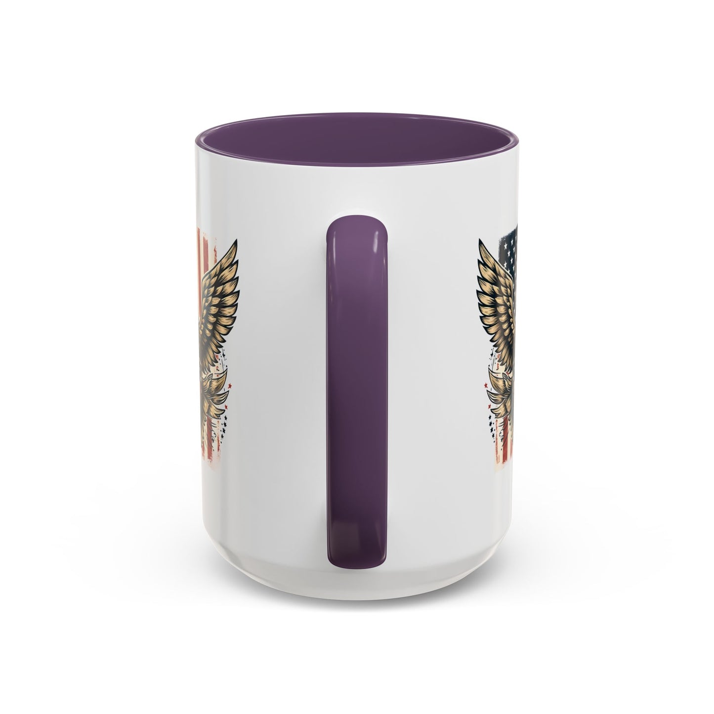 4th of July Mug - American Bald Eagle Flag 9