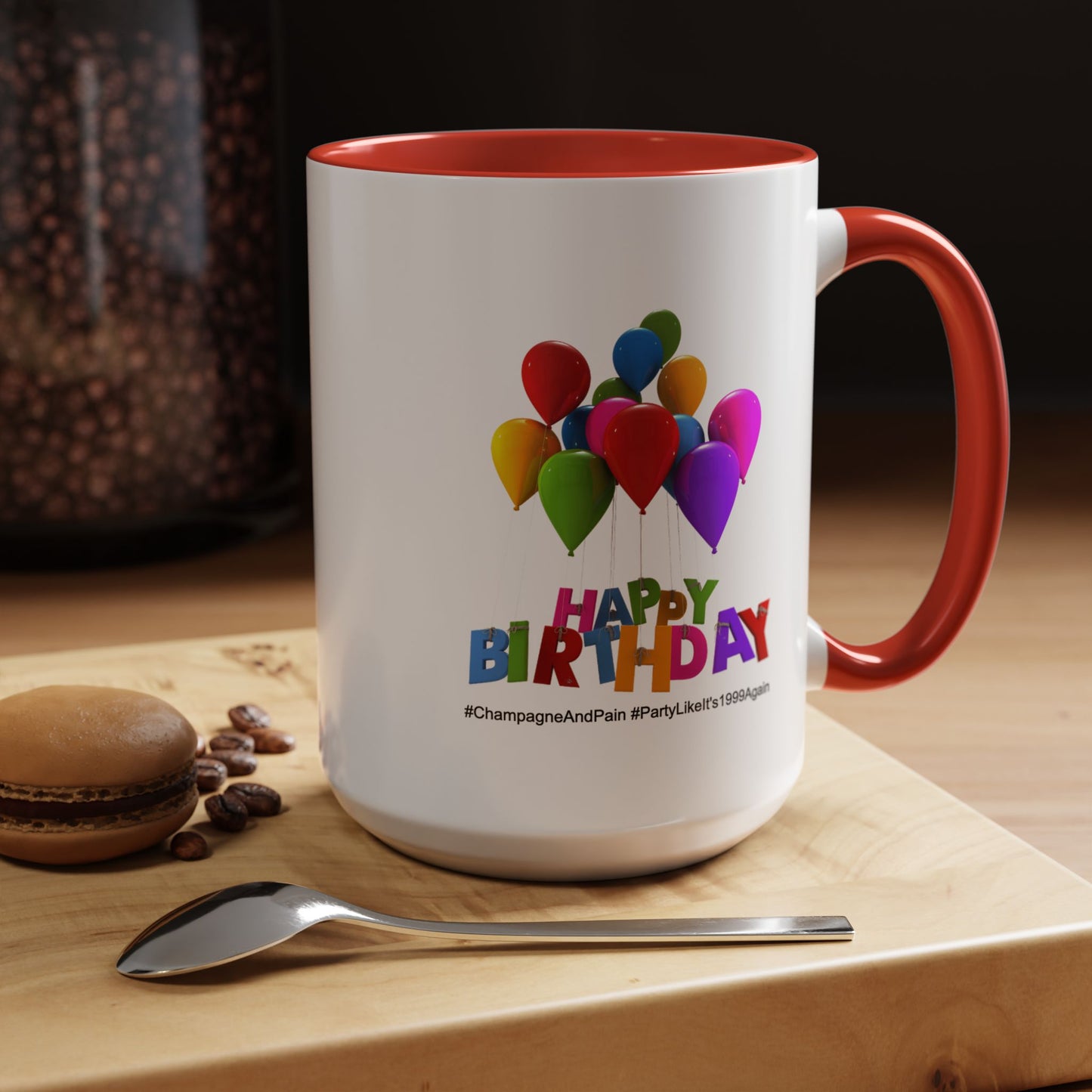 Birthday Mug- Champagne And Pain
