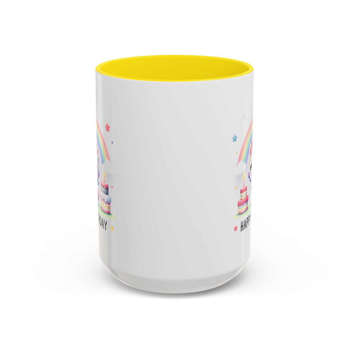 Birthday Mug -  Unicorn With Cakes