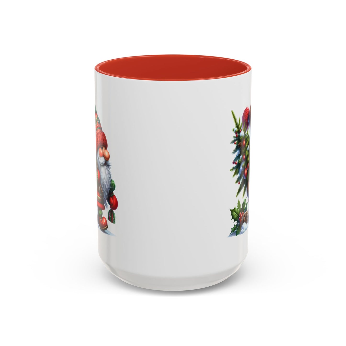 Christmas Mug - Gnome Christmas Tree and Pine Cone