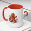 Christmas Mug - Gingerbread Man Cookies and Candy