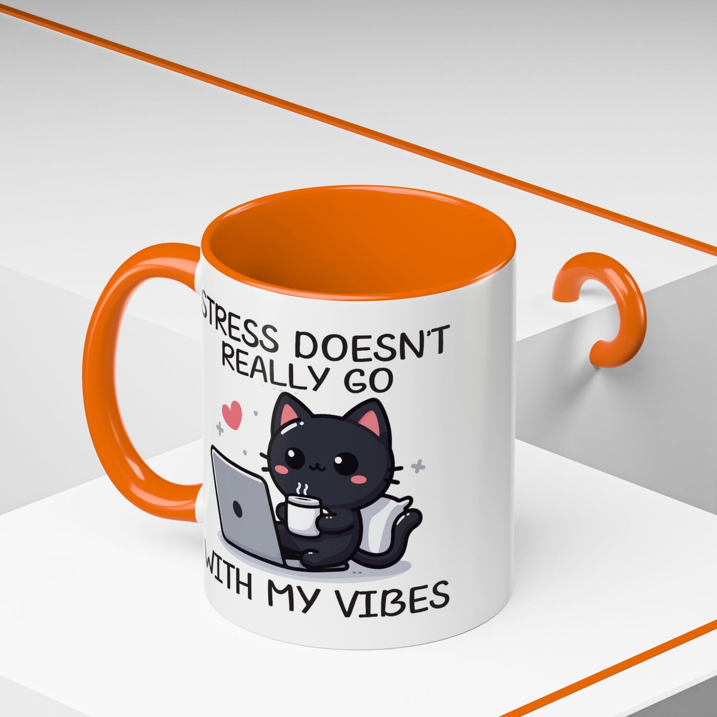 Animal Mug - Stress Doesn't Really Go