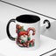 Christmas Mug - Gnome Candy Cane and Presents