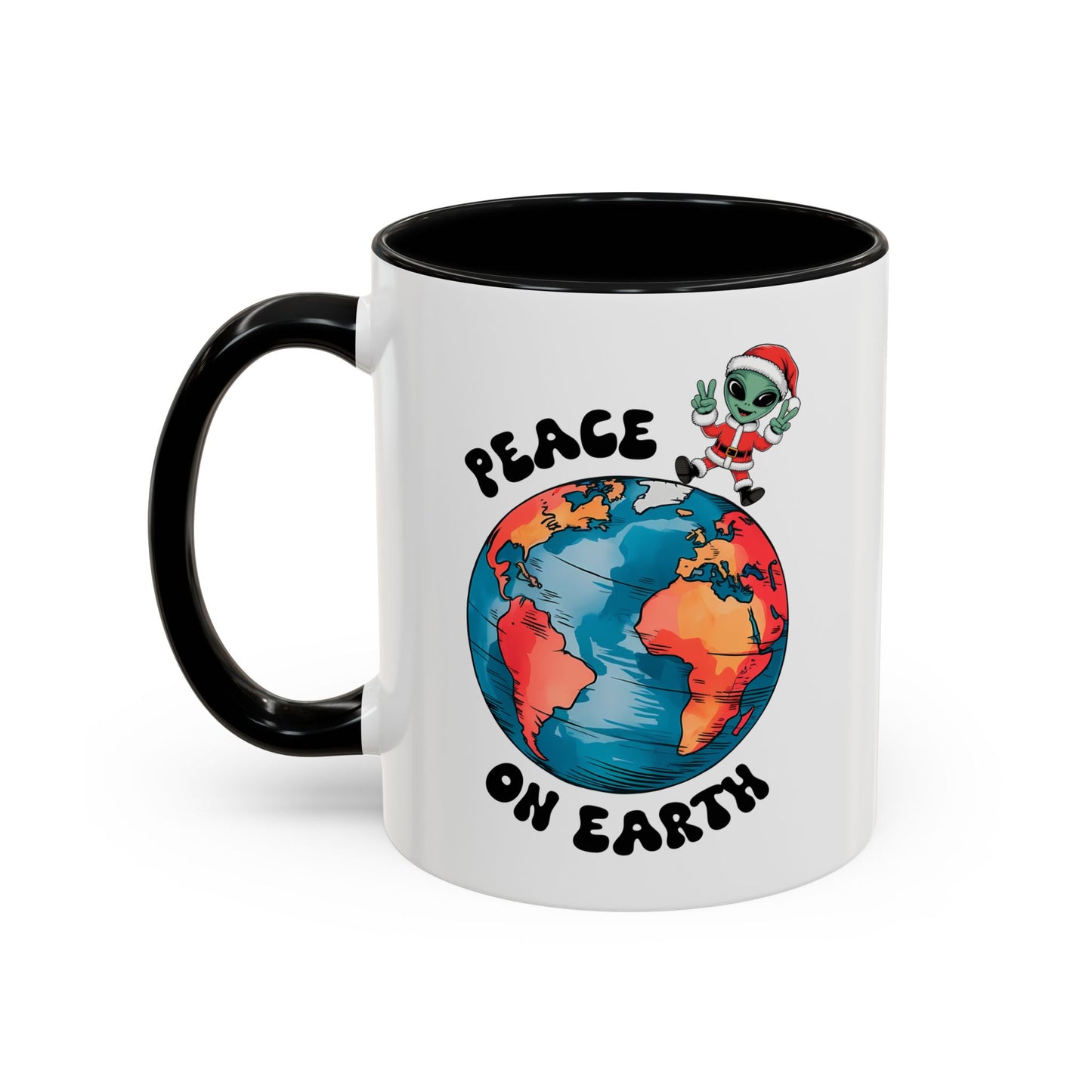 Alien Mug - Peace On Earth