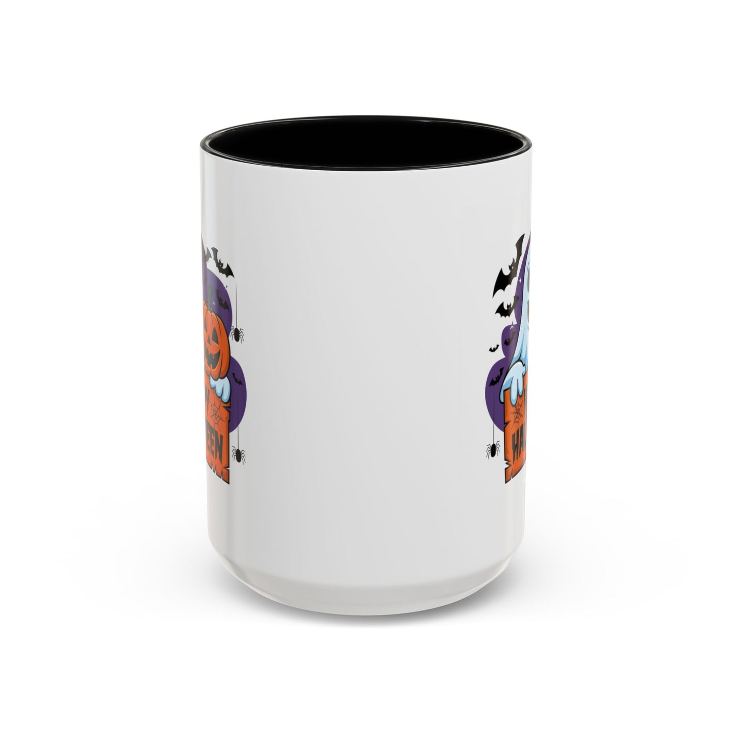 Halloween Mug - Winking Ghost With Pumpkin