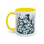 Christmas Mug - Blue Snowman Family