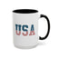 4th of July Mug - USA American Flag