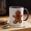 Christmas Mug - Decorative Gingerbread Man