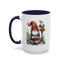 Christmas Mug - Gnome and Birds