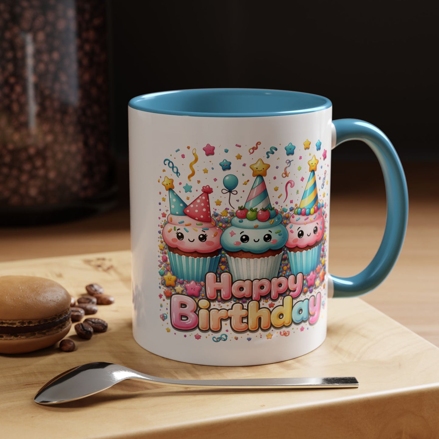 Birthday Mug - Cute Cupcakes