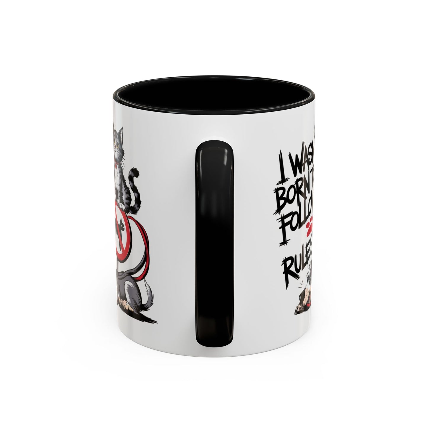 Animal Mug - I Wasn't Born To Follow Rules