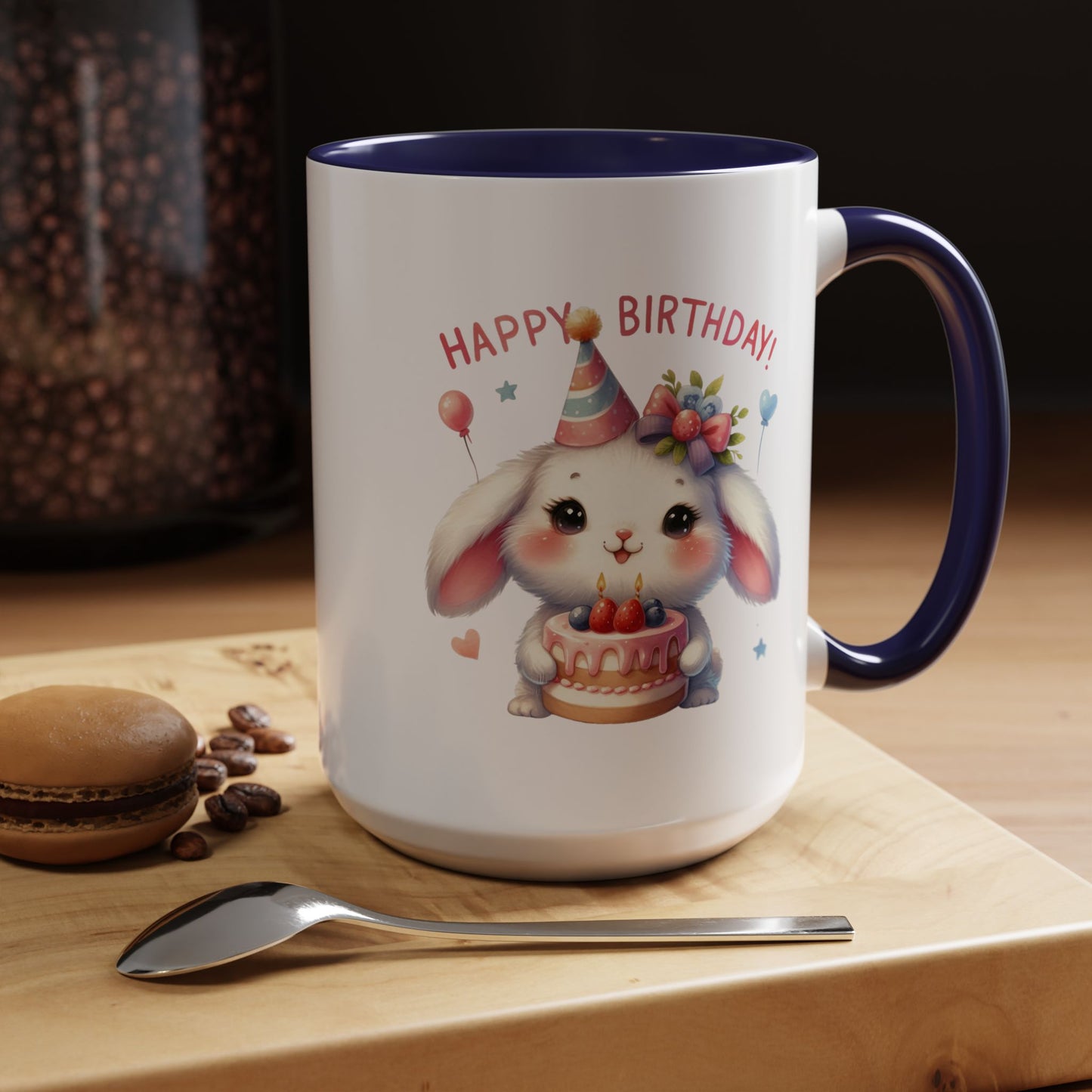 Birthday Mug - Happy Birthday Bunny 2