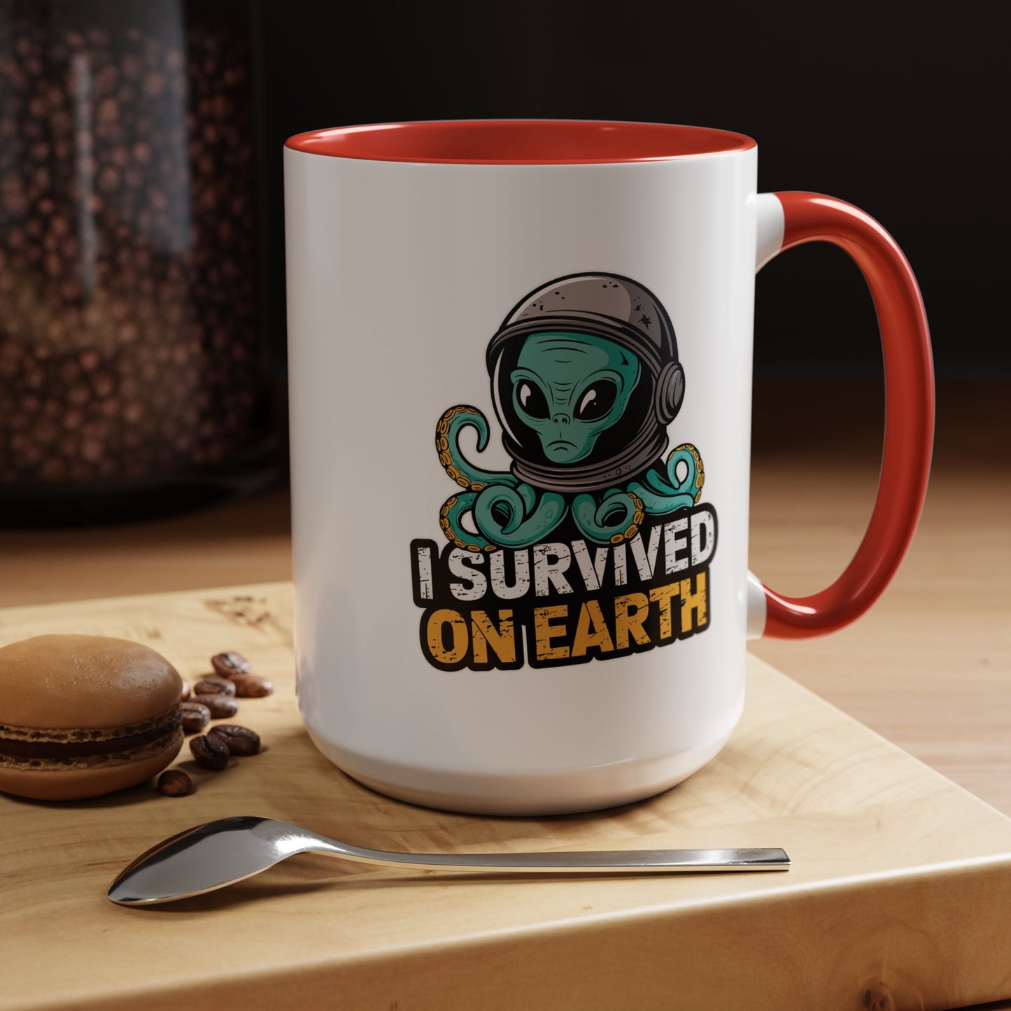 Alien Mug - I Survived On Earth