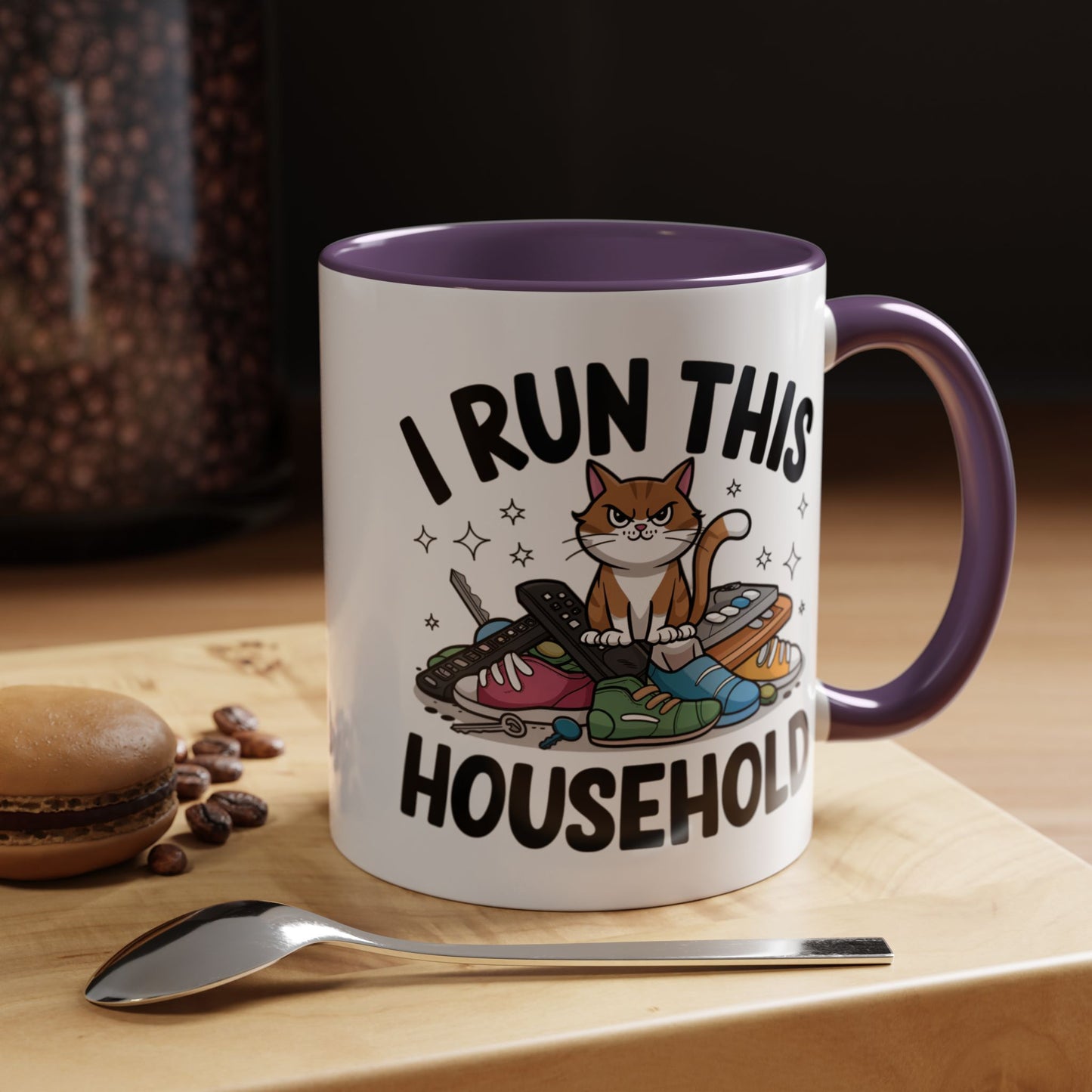 Animal Mug - I Run This Household