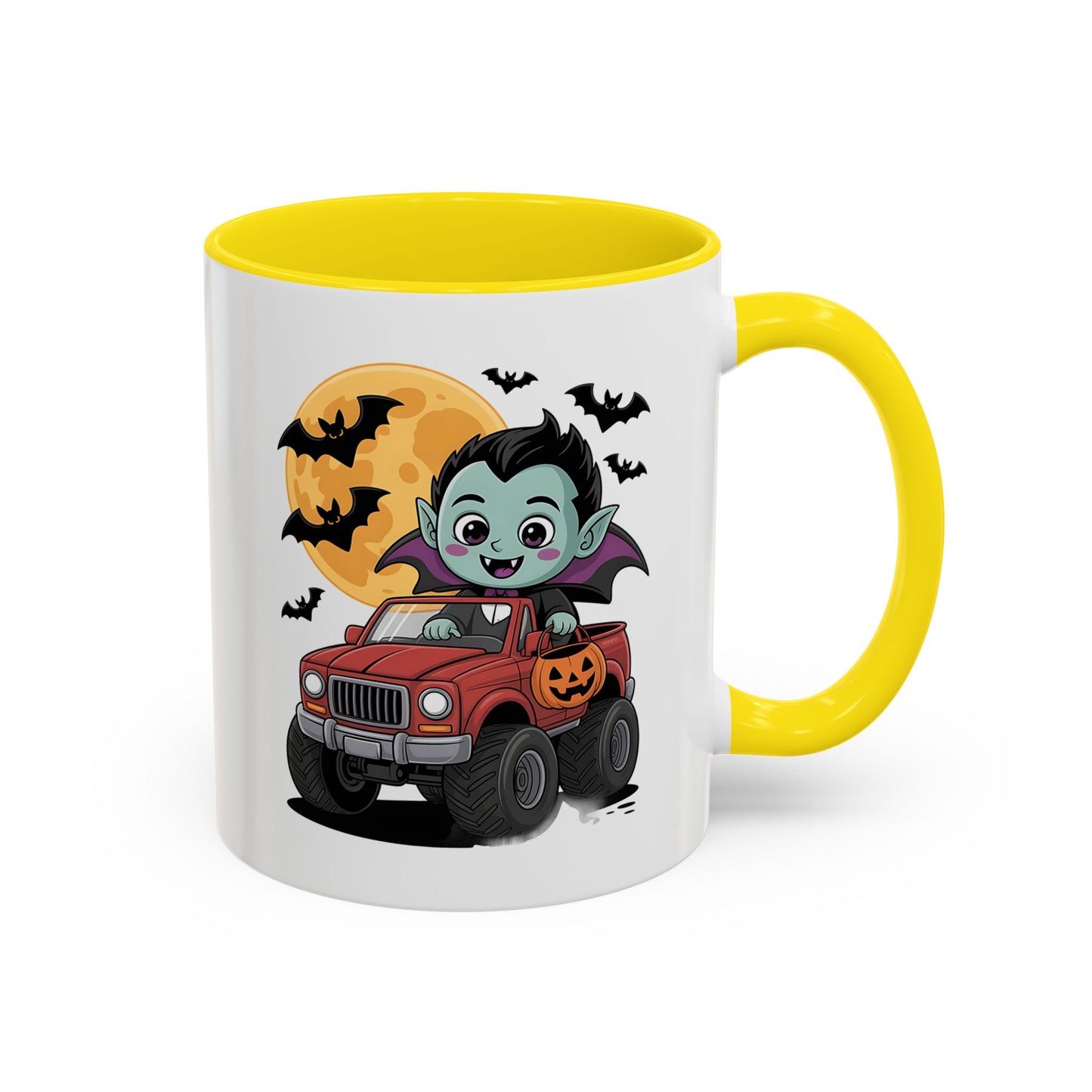 Halloween Mug - Driving Vampire