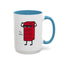 Humor Mug - Six Pack Lego Block