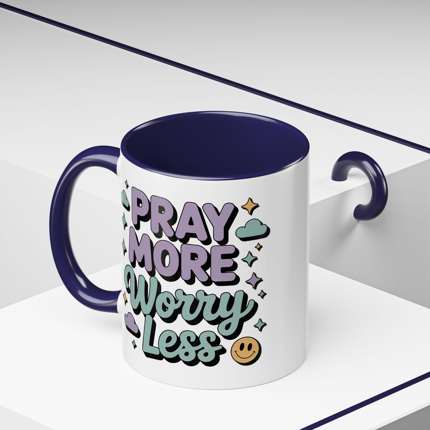 Motivation Mug - Pray More Worry Less