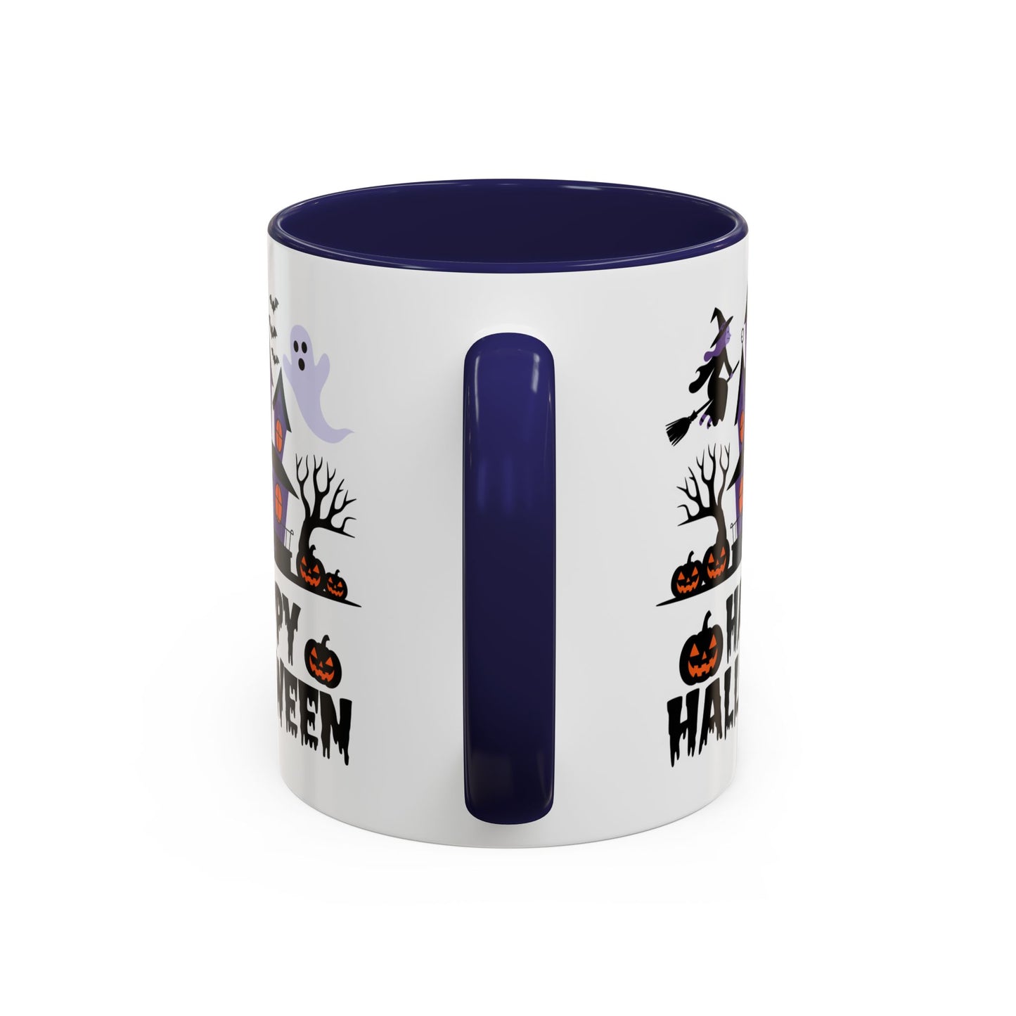 Halloween Mug - Happy Halloween Purple House