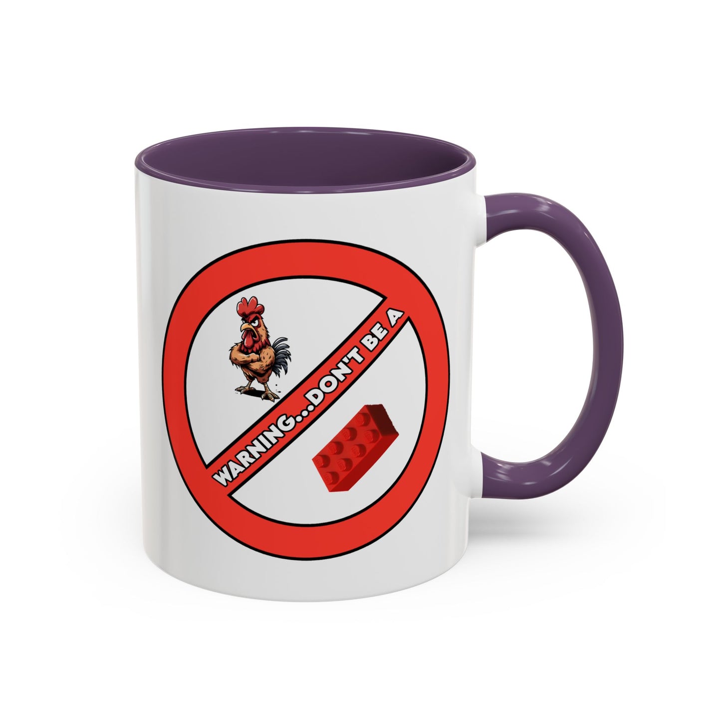Adult Mug - Warning Don't Be A Cock Blocker