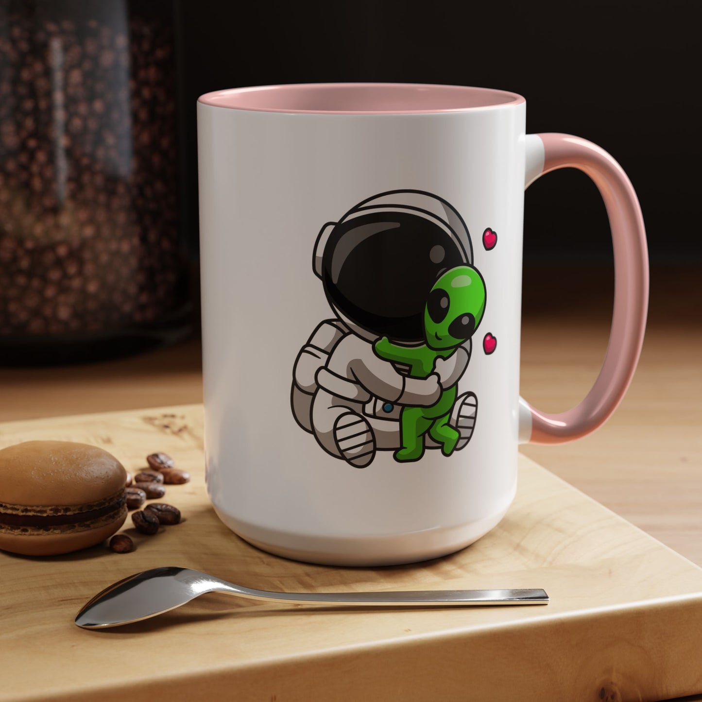 Alien Mug - Astronaut Hug Alien