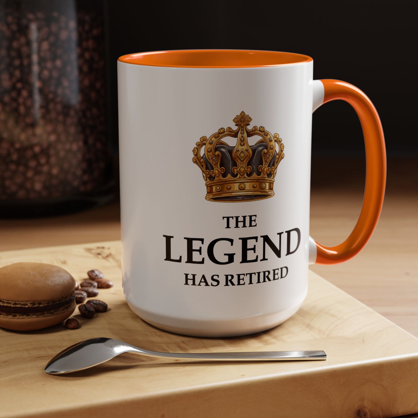 Office Mug - The Legend Has Retired