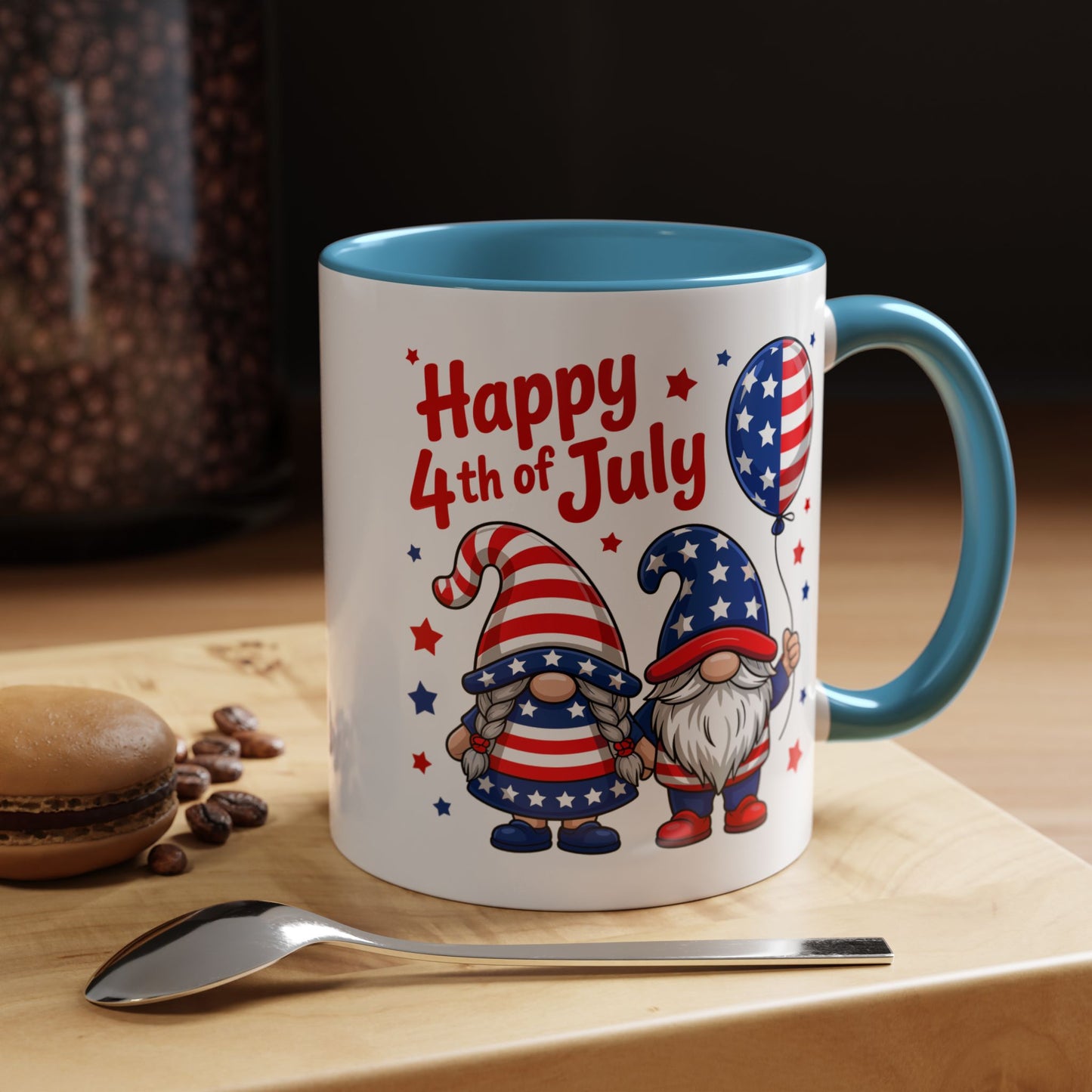 4th of July Mug - Happy 4th of July Gnomes