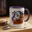 Halloween Mug - Winking Ghost With Pumpkin