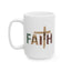 Religious Mug - Faith Cross