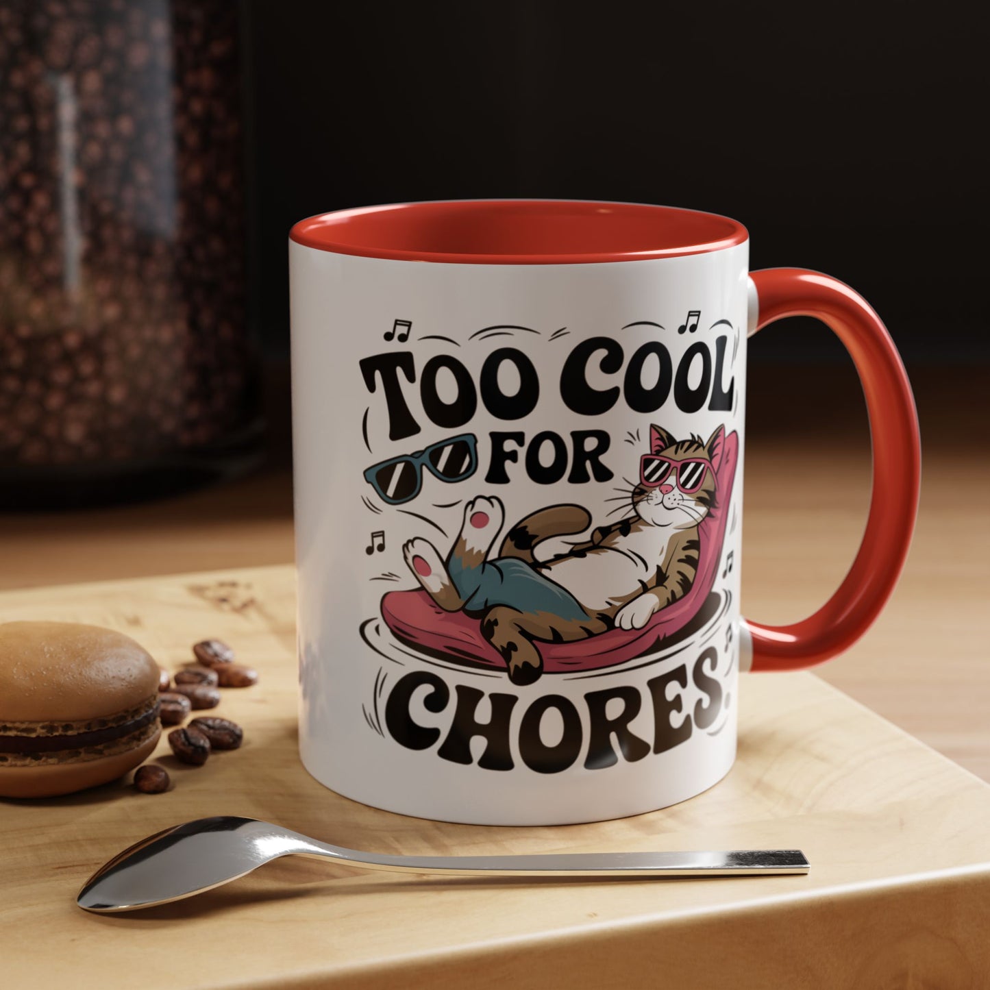 Animal Mug - Too Cool For Chores