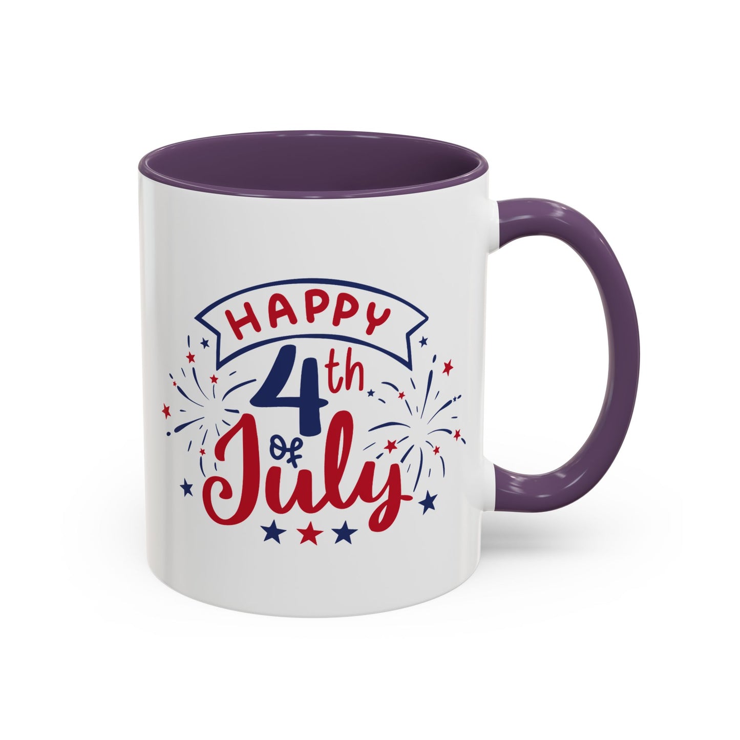 4th of July Mug - Happy 4th of July Fireworks