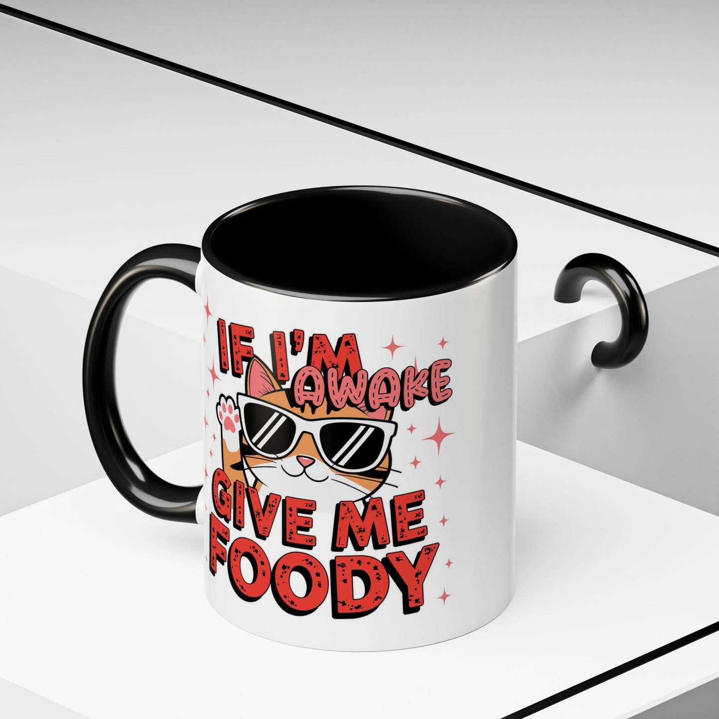 Animal Mug - If I'm Awake Give Me Foody