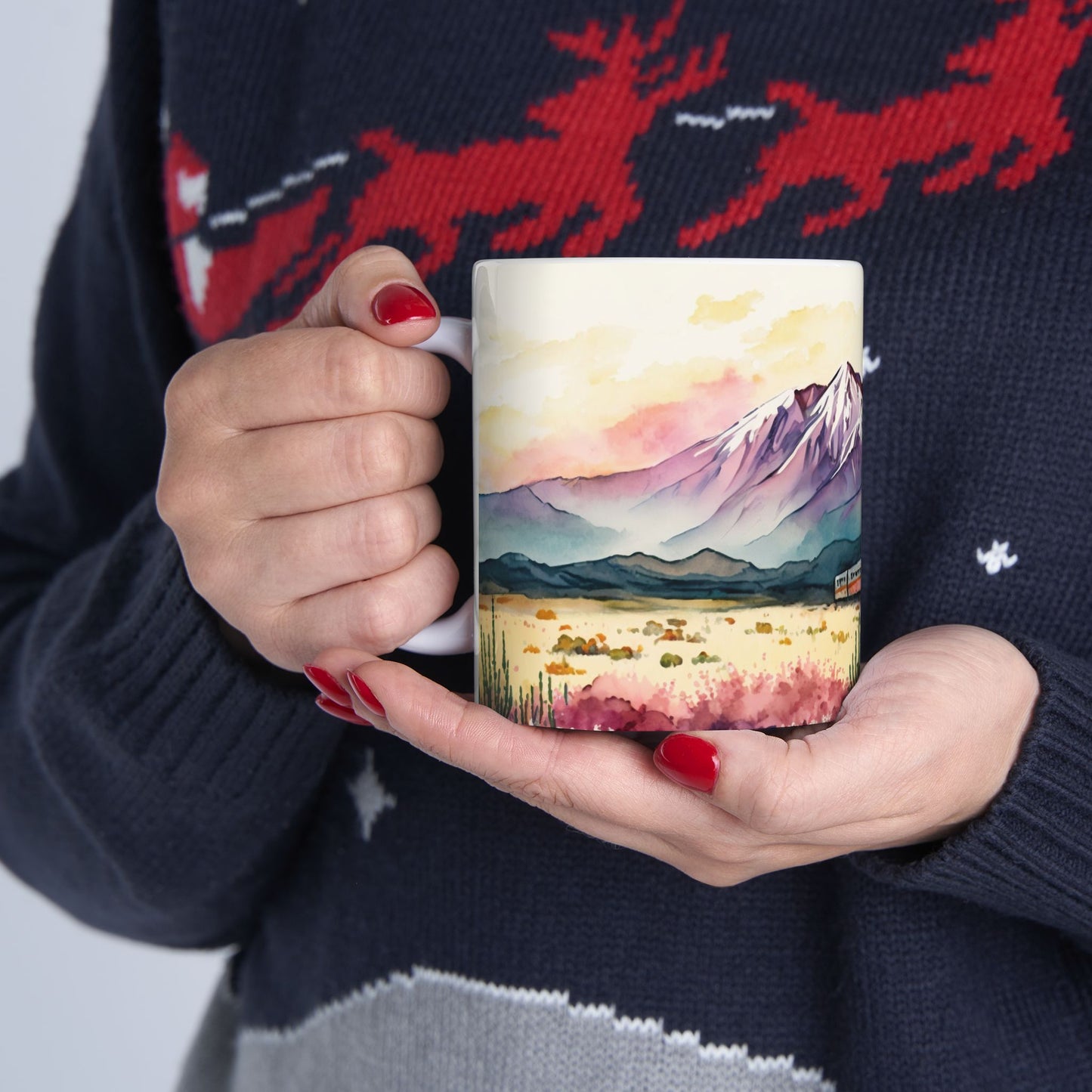 Adventure Mug - Train Journey 3