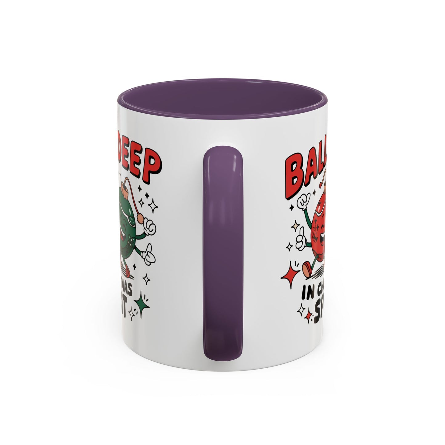 Adult Mug - Balls Deep in Christmas Spirit