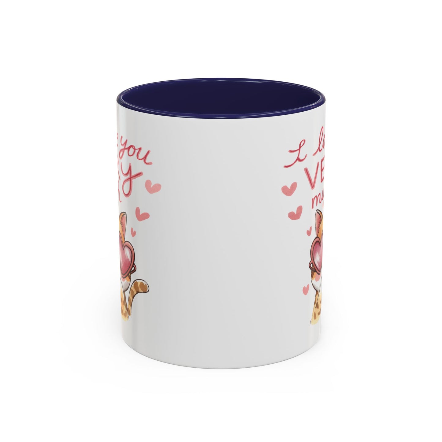 Anniversary Mug - I love You Very Much Cat
